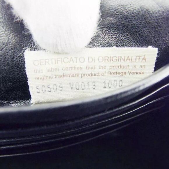 BOTTEGA VENETA Long Wallet Intrecciato Leather Authentic Used - Picture 10 of 10